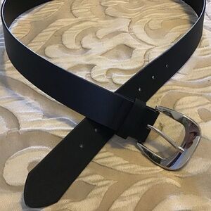 Women’s Black Leather Belt